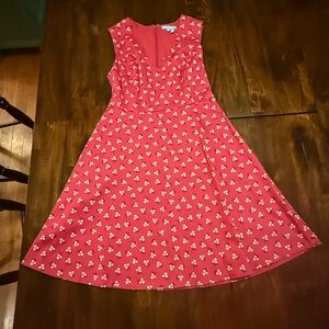 Draper James Rich Red Dress
